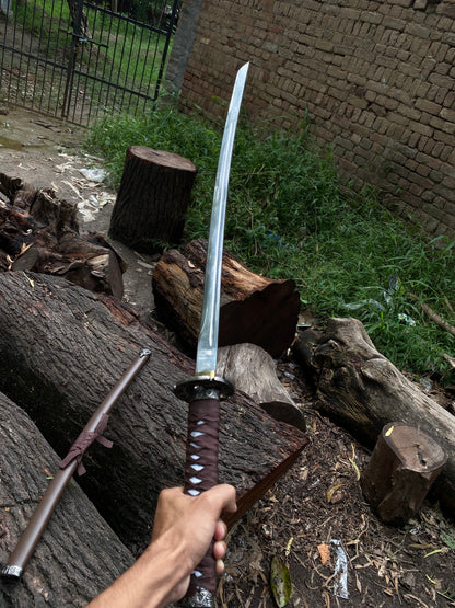 Real Brown Katana Sword