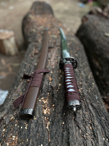 Real Brown Katana Sword