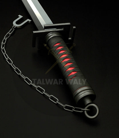 Real Black Katana Sword